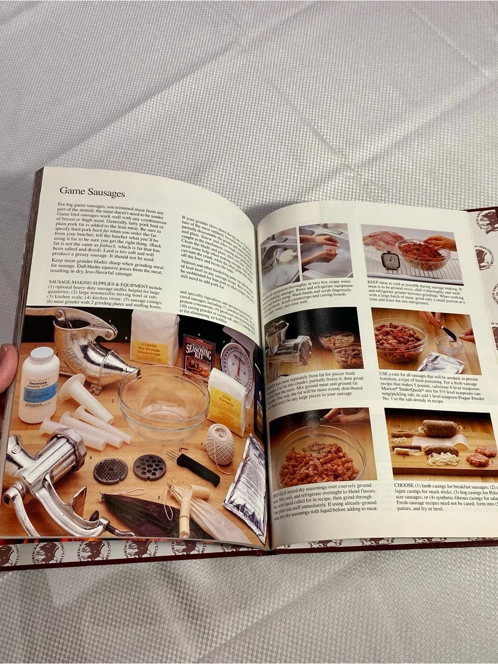 Favorite Wild Game Cookbook - Brown Hardcover 128 pages